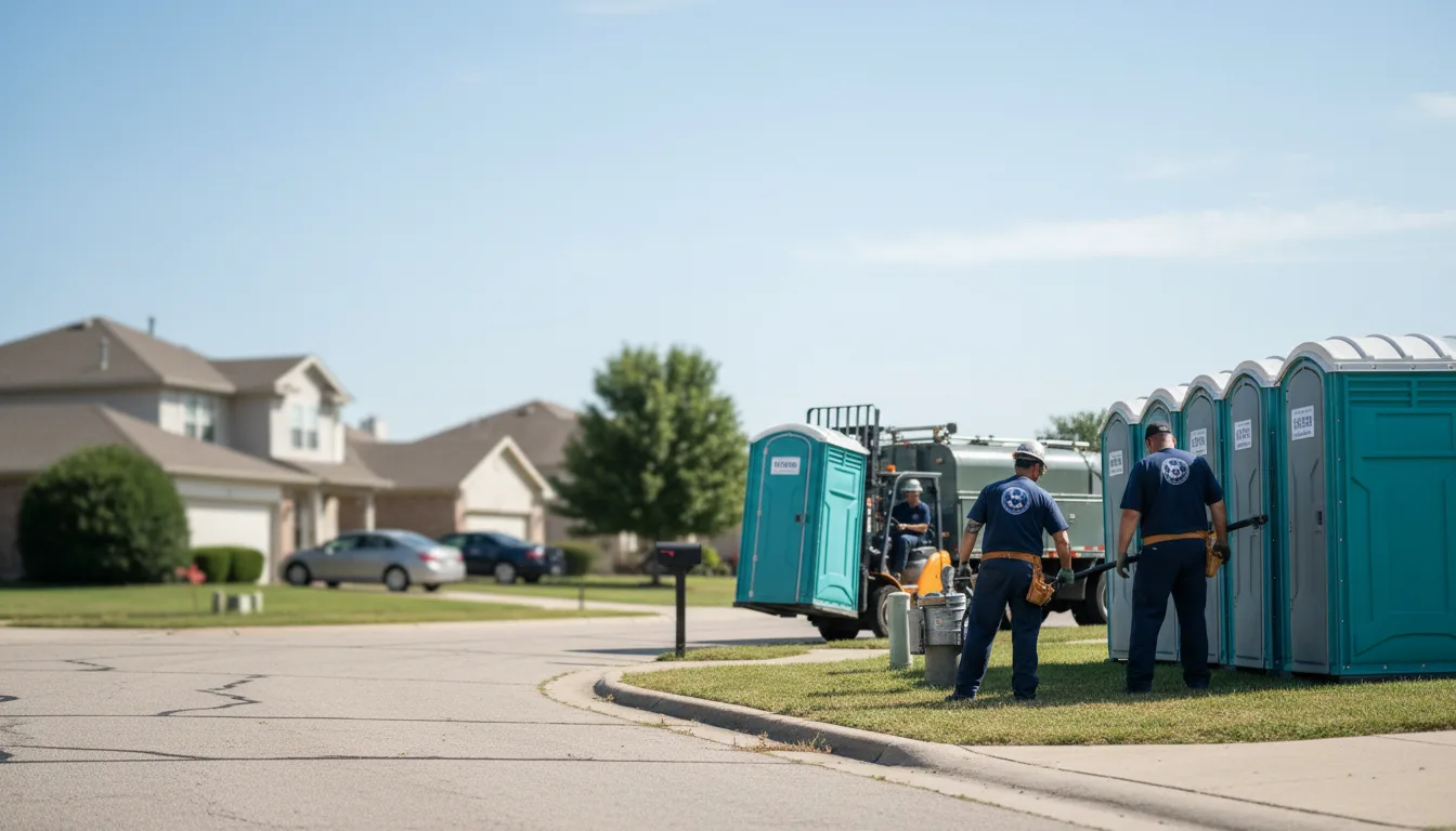 Porta Potty Rental in Flat Rock, MI near me